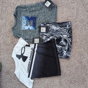 NWT Under Armour boys bundle